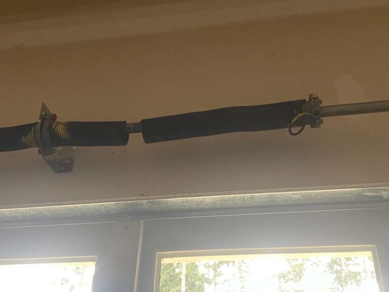 Garage door cable, roller and track repair in San Jose