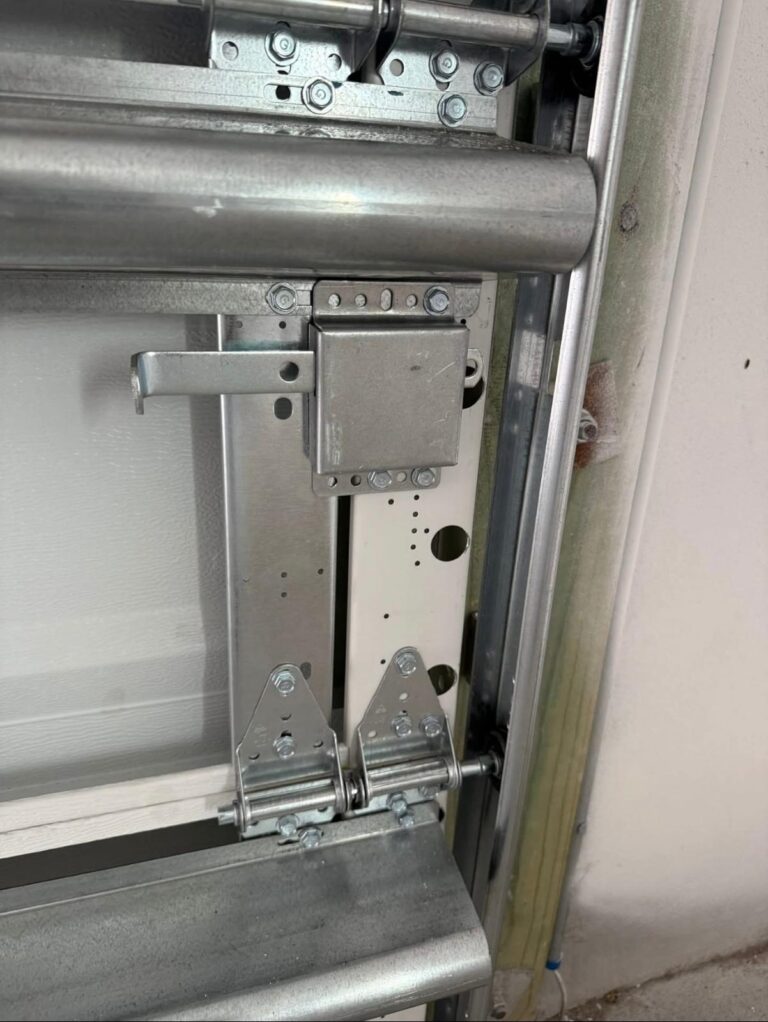 Garage door cable, roller and track repair in San Jose