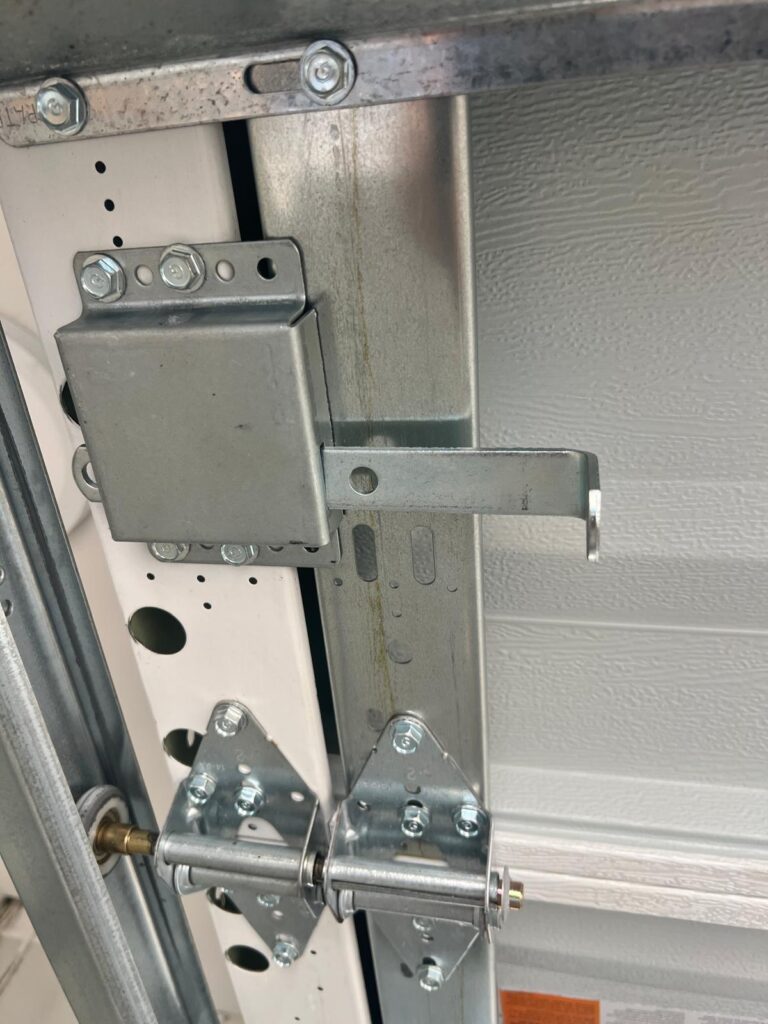 Garage door cable, roller and track repair in Santa Clara