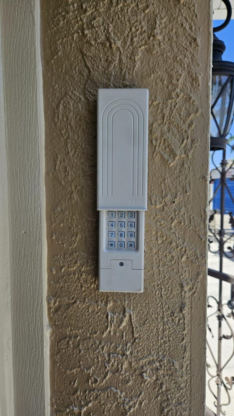 Garage door keypad and remote programming in Santa Clara
