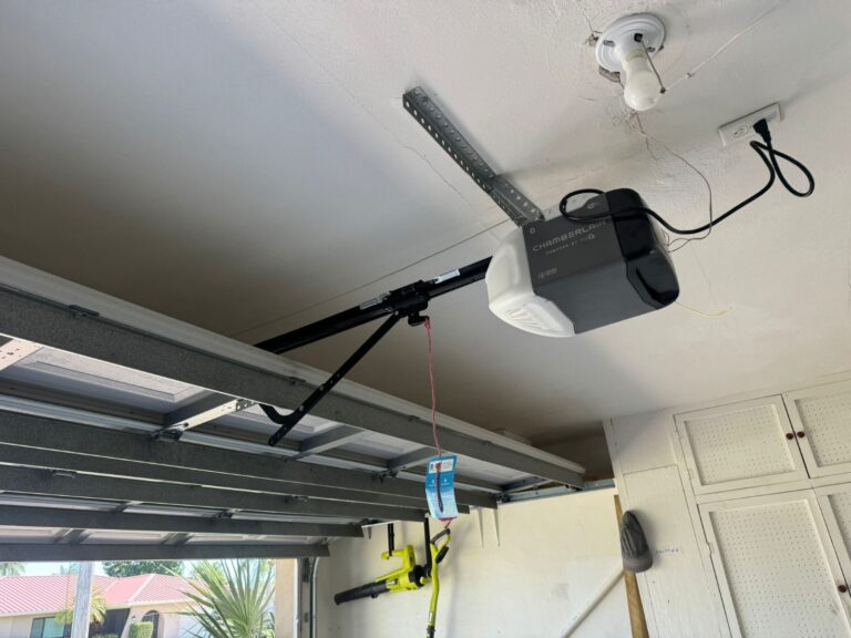 Garage door opener repair in San Jose