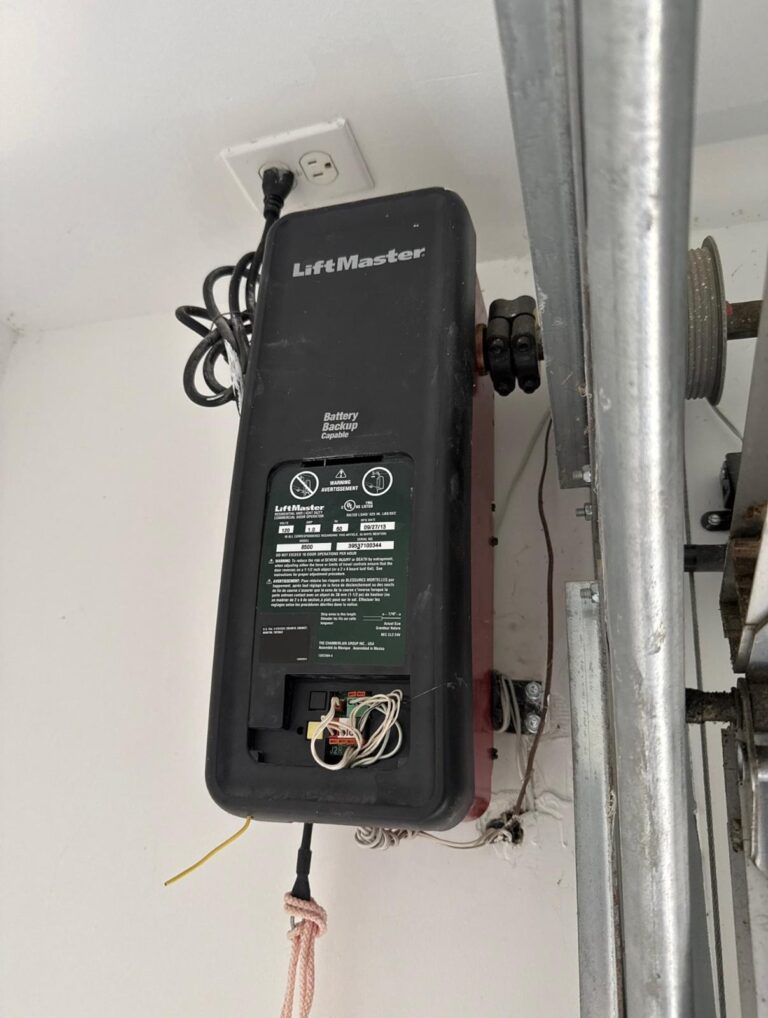 Garage door opener repair in San Jose