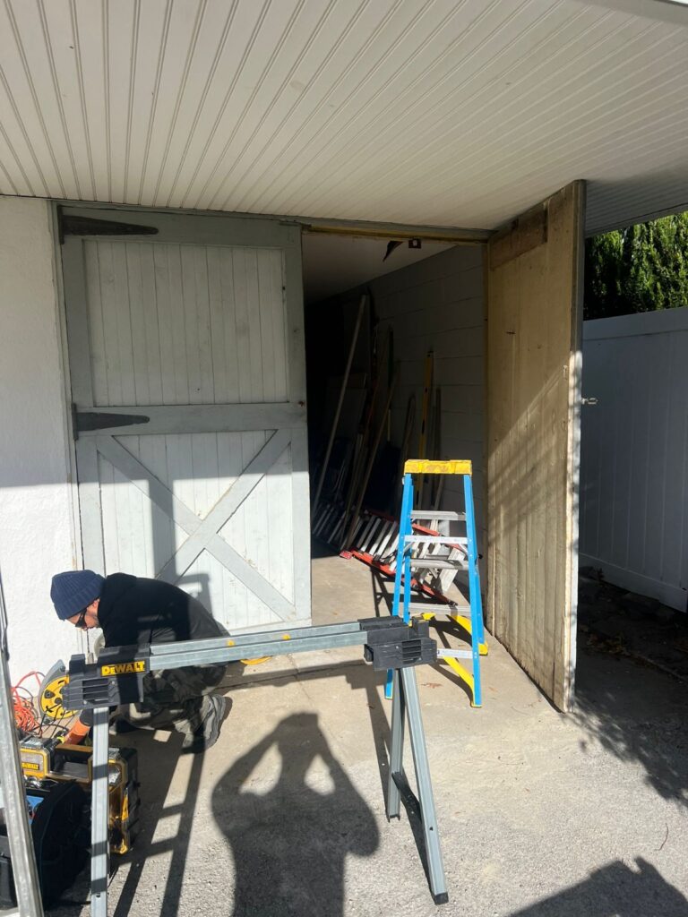 Garage door repair in Santa Clara