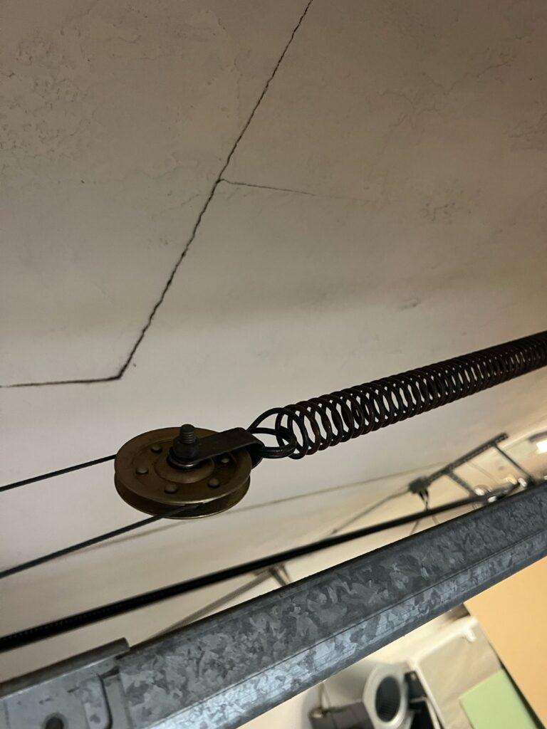 Garage door spring replacement in Santa Clara