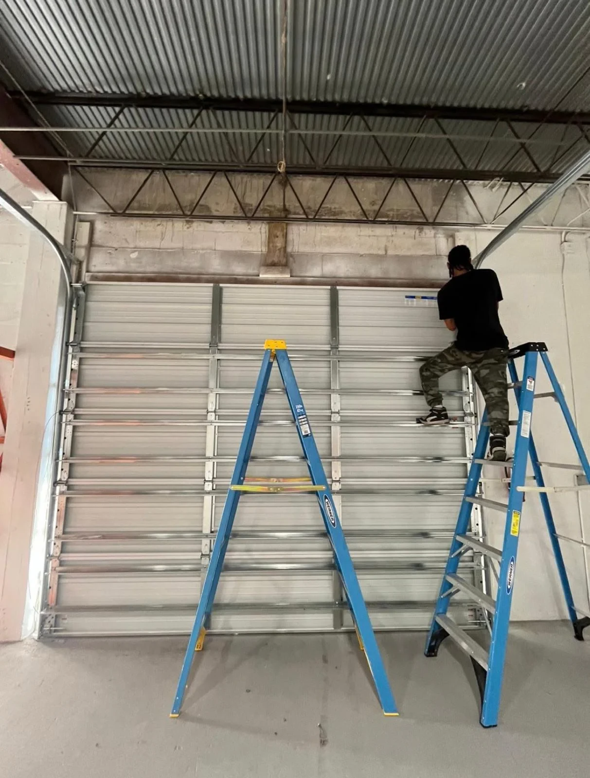 Commercial garage door service in Santa Clara