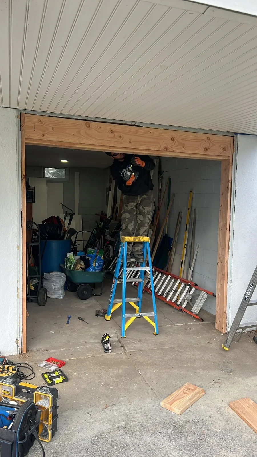 New garage door installation in San Jose